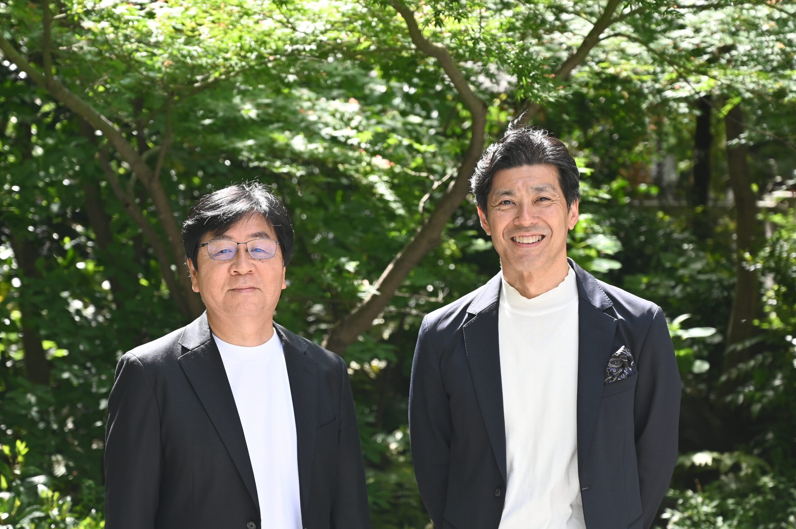 齊藤氏と津嶋氏の正面写真